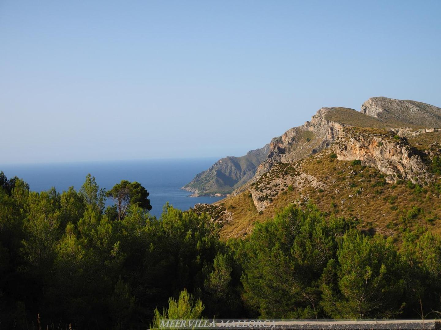 Meervilla Mallorca - Charmantes Ferienhaus mit phantastischem Meerblick in Canyamel Exterior foto